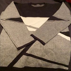 Black and White Sweater